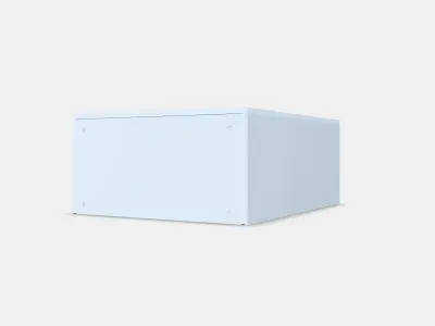 KNOXHULT wall cabinet with door 1 Low-poly 3D model