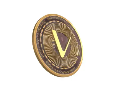 VeChain Coin V2 002 3D model