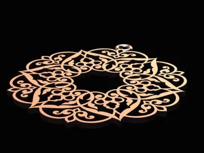 Necklace 07 3D print model