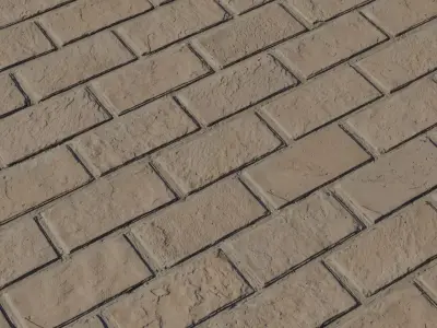 Hand Chiseled Sandstone Brick  Texture