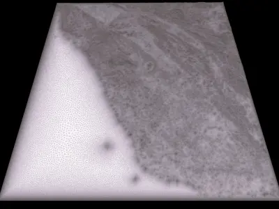 NEOM city topography Saudi Arabia - tile n26 e36 3D model