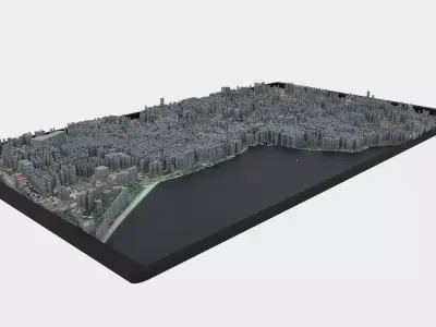 City of Antalya  3D model