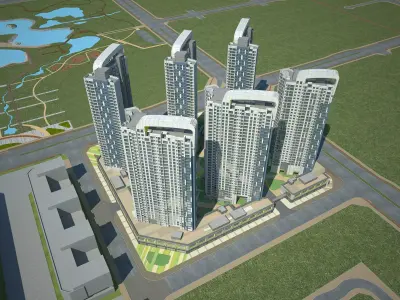 apartment 3d model 3D model