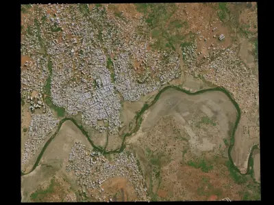 Faranah - Guinea 3D model