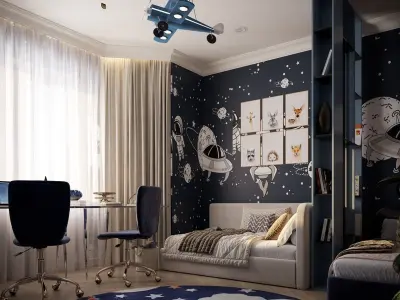 the room for childrens  3D model