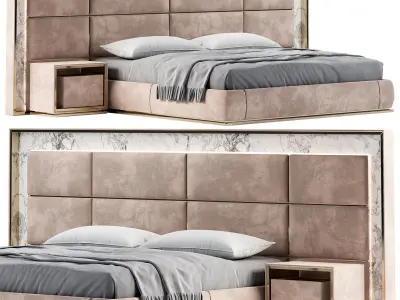  AUBADE BED By Visionnaire 3D model