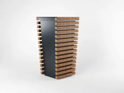 Trash Can 3D model 20