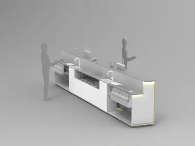 RUM BAR 3D model