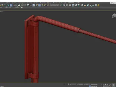 BRENDLE PIN UP DOUBLE SCONCE Low-poly 3D model