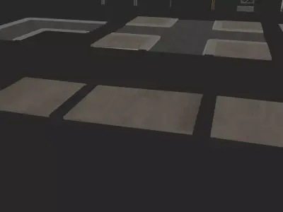 Modular Industrial Pack Low-poly 3D model
