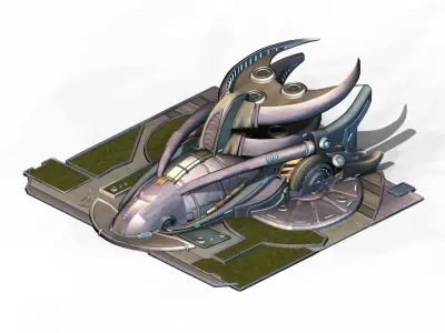 Building - Fleet - Research Laboratory 03 3D model