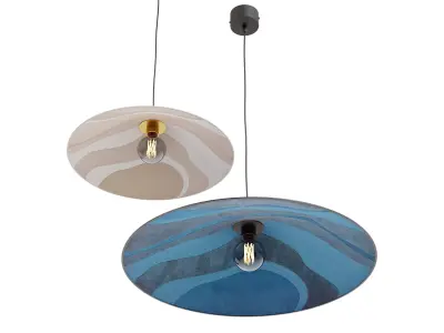 Sonia Laudet Malachite Pendant lamp 3D model