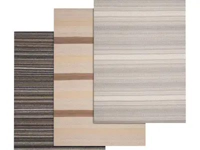 Rug Set 168 3D model