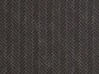 Black Rubber Studded Tactile Paving PBR Seamless Texture