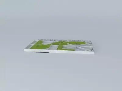 Jasmin Architect Signage 3D model