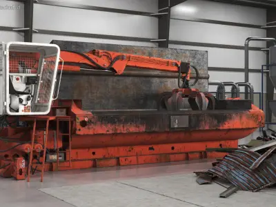  Portable Metal Baler Old 