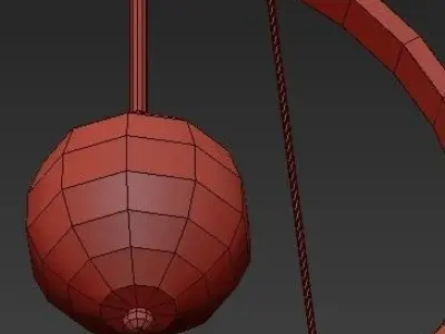 scandinavian lamps 3D model