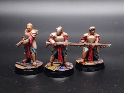 Fabricarii - Housecarl Musket Squad 3D print model