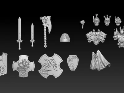 CUSTOM MIX 20th legio  3D print model