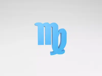 Virgo v1 004 Low-poly 3D model