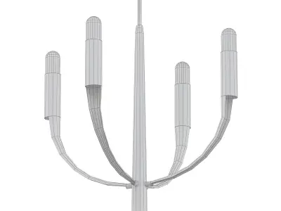 Verso Small Chandelier 3D model