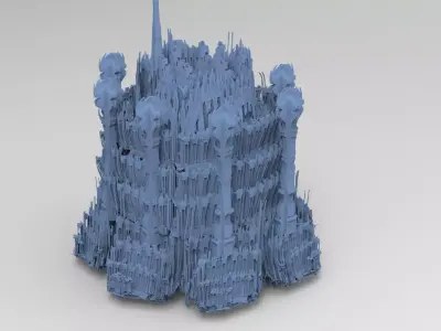 Dantes underworld Purgatory ring  2  3D model