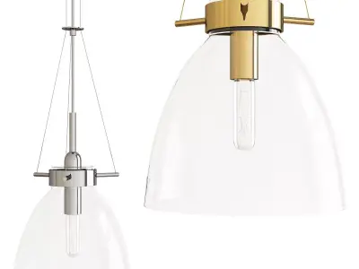 Castelli Pendant Light Low-poly 3D model