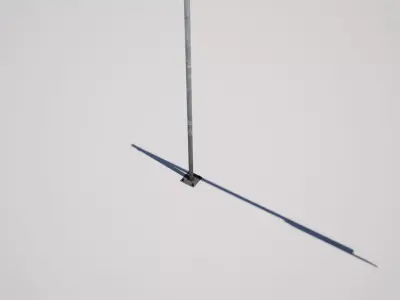 Racetrack Curve Distance Sign  3D model