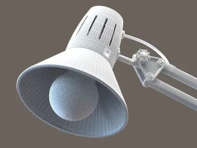 Table lamp 3D model 80