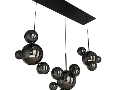 Chandelier Giopato and Coombes Linear Chandelier Bubble smoky 3D model
