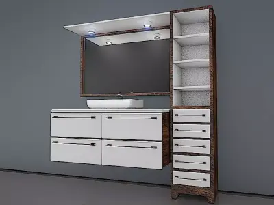Bathroom Cabinet 3D model