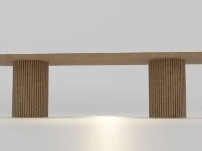 Long Table 3D model