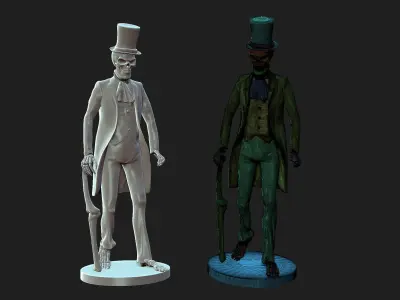 mister sceleton 3D model
