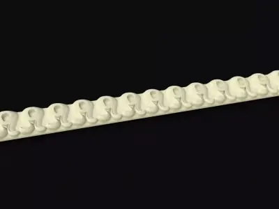 carved baguette  3D model order