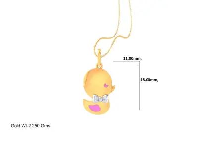 Kids Pendants 3dm STL OBJ FBX Renders Details 3D print model