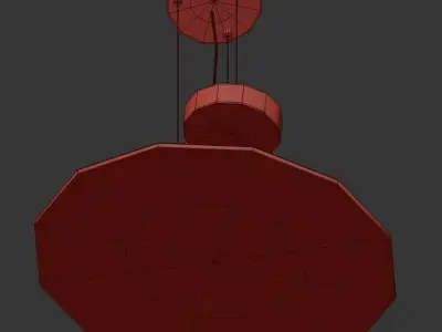Cut Suspension 3D model