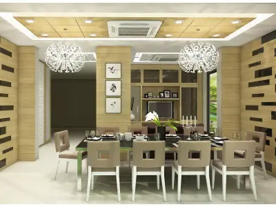 dinner 01 3D model