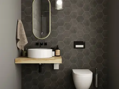 Bathroom 07 3D model