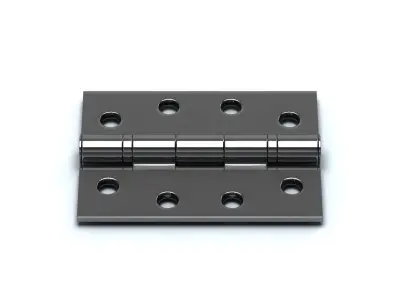 Hinge for door Low-poly 3D model