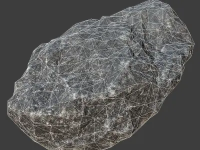 Stones Pack Volume 6 Low-poly 3D model