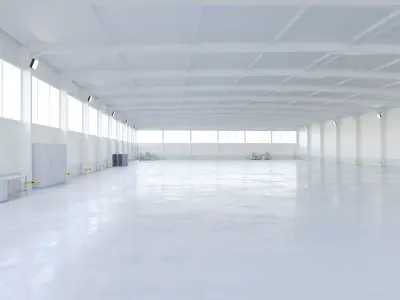 Warehouse Interior 5 Low-poly 3D model