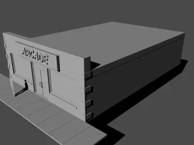 Small Arcade Free 3D model