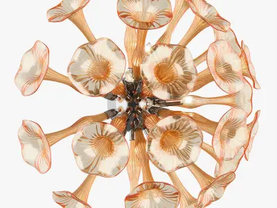 89165x Bardano Lightstar Sconce 3D model