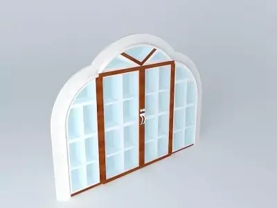 Door and window Free 3D model
