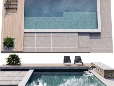 Pool 13 3D model