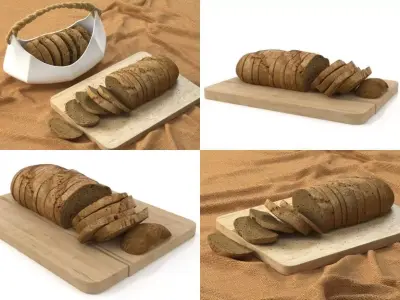 Fruit-Pan Bowl 3D model