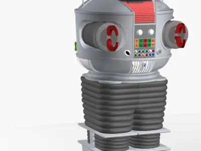 B9 Robot from Lost in Space 3D model