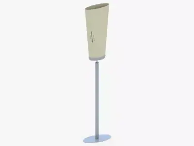 1442 - Floor Lamp Low-poly 3D model