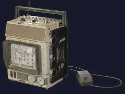 Retro Tv 3D model