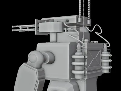 Mega Robot  3D model